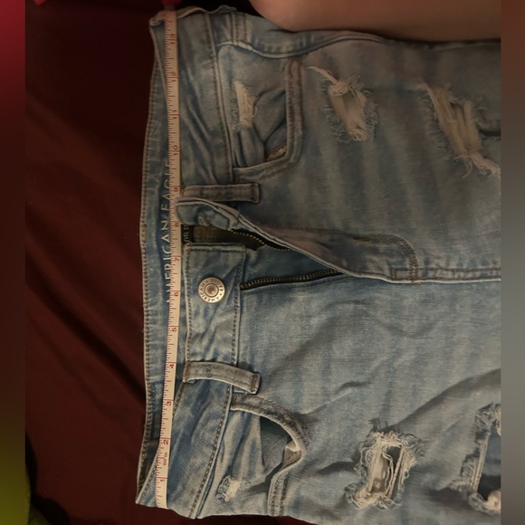 High waisted american eagle size 6 skinny jean - Picture 3 of 4